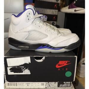 Air Jordan 5 Retro GS Dark Concord Size 5.5Y